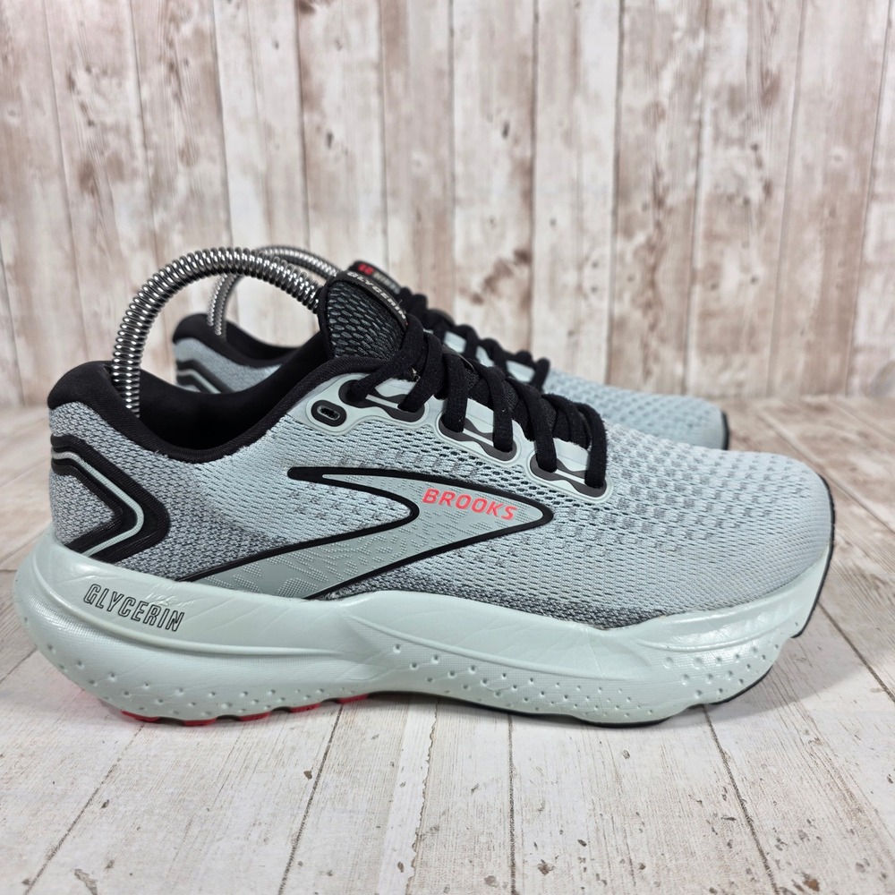 Brooks Glycerin 21 Womens Running Shoes Blue Black Pink 1204081B410 Size 8